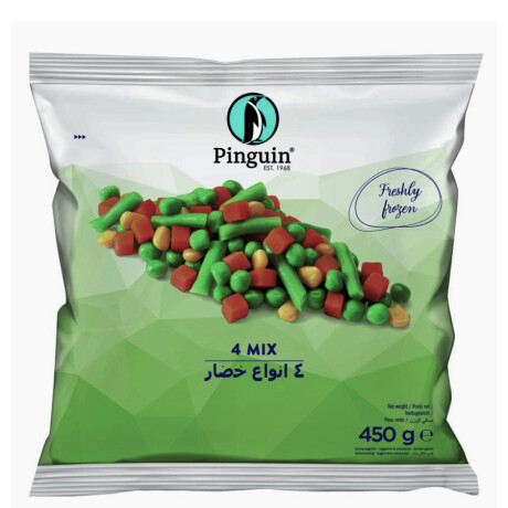 MIX PRIMAVERA (4 VEGETALES) PINGUIN - 500 GRS 001