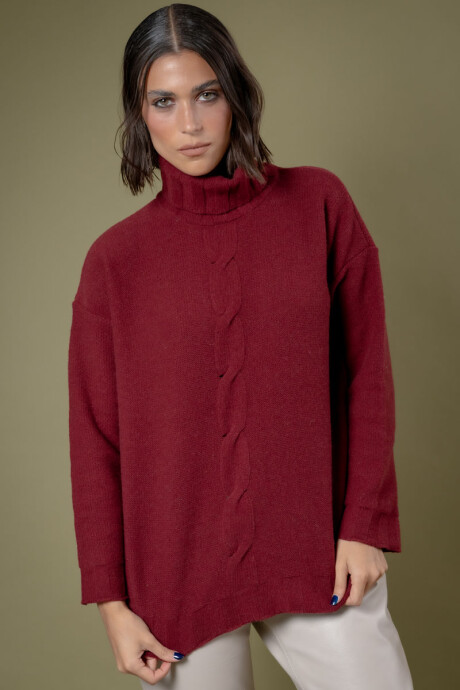 Buzo olivia Bordeaux