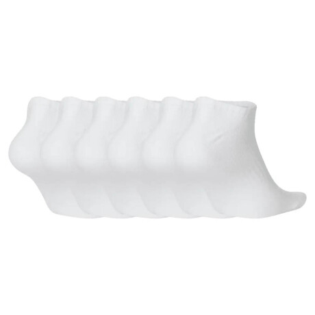 Medias Nike Everyday Ltwt Ns 6-Pack Unisex Blanco