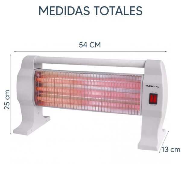 Estufa Eléctrica Punktal Pk-3200 ESTUFA A CUARZO PUNKTAL PK-3200