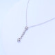 Colgante oro 18k blanco con brillantes. Colgante oro 18k blanco con brillantes.
