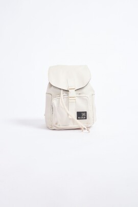 MOCHILA TINA BEIGE