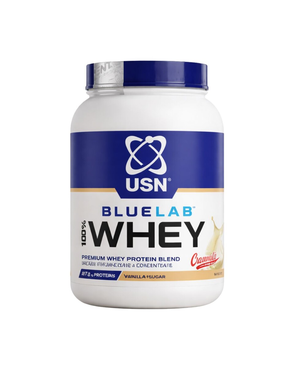 Whey Protein 908gr USN Blue Lab 100% - Vainilla 