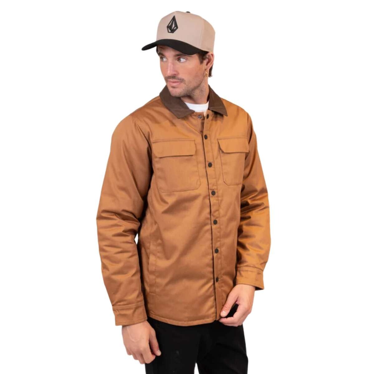 Campera Volcom Field - Beige 