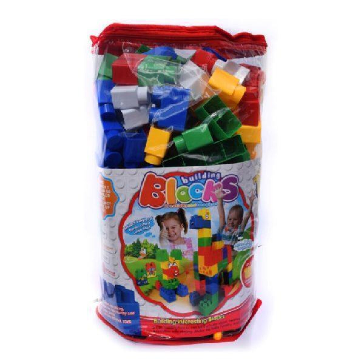 Bloques Gigante en Bolso 80 pcs 
