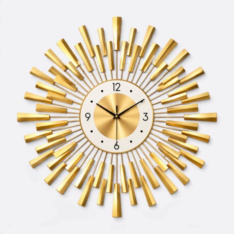Reloj De Pared Flechas Doradas Cuadradas Reloj De Pared Flechas Doradas Cuadradas