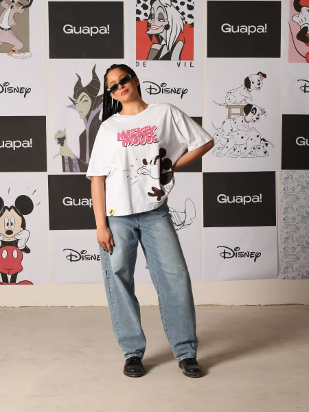 REMERA MICKEY PARCHES ESTAMPADO 1