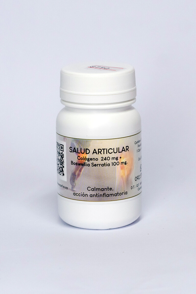Colágeno tipo 2 - 40mg + Boswellia Serrata 125mg · 30 caps 