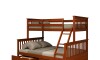 Cucheta 2 plazas y 1 plaza + 2 Cajones - B136 Nogal