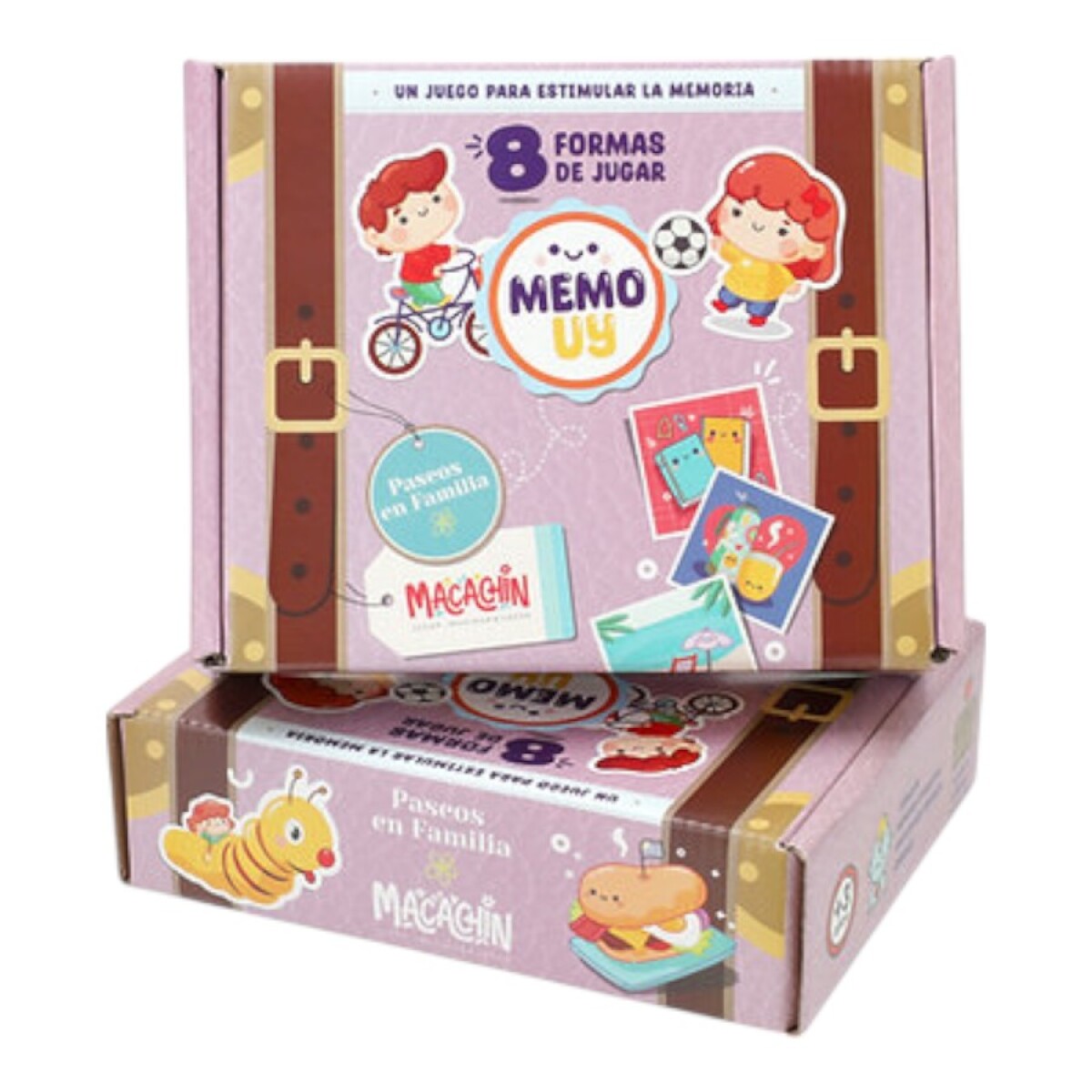 Juego De Mesa Memo Uy MACACHÍN 