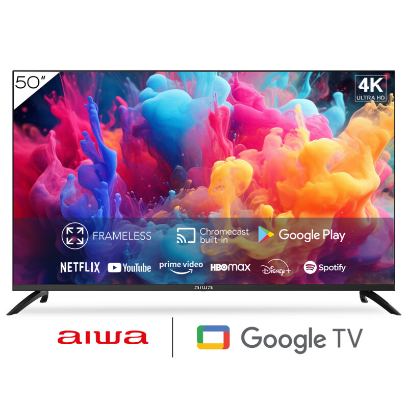 Smart TV 50'' Aiwa Google TV 4K Smart TV 50'' Aiwa Google TV 4K