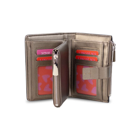 Billetera Simona Negro Y Peltre