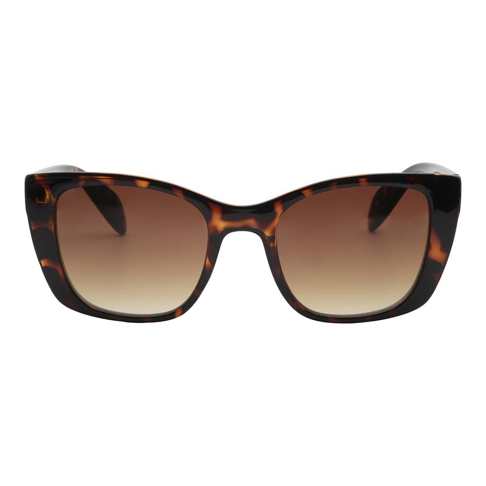 Lentes De Sol One Piece Cuadrado De Policarbonato Caramelo/Marrón
