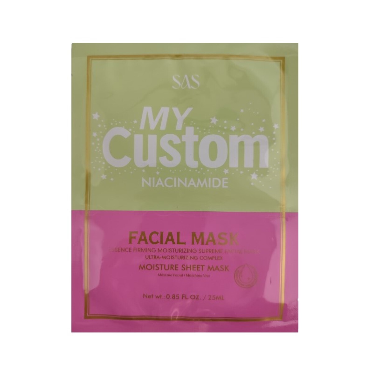 SAS Mascarilla facial con niacinamida - Sas Mascarilla Facial Con Niacinamida 