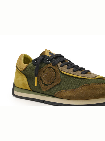 SHOES SATORISAN ENSO TWILL FELT KHAKI/PSY