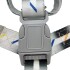 Arnes Correa Pretal Perro Mascota Ajustable Mediano - Grande Variante Color Gris