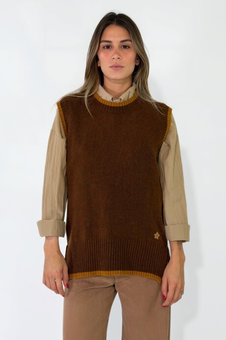 CHALECO SENDERO Marron