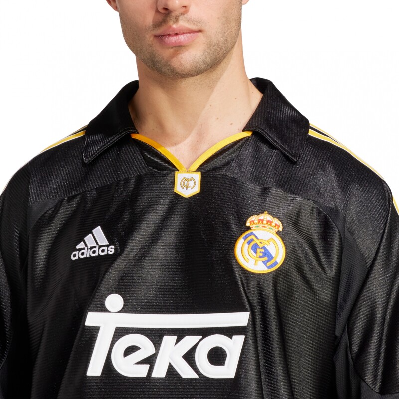 CAMISETA adidas VISITANTE REAL MADRID 99/00 Black