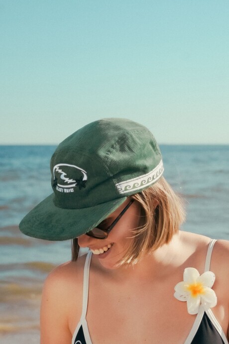 Wavy 5 Panels CAP / VERDE Wavy 5 Panels Cap / Verde