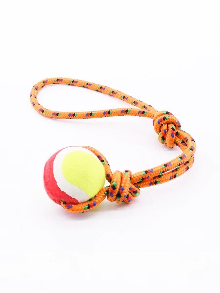 CUERDA CON PELOTA ROJO