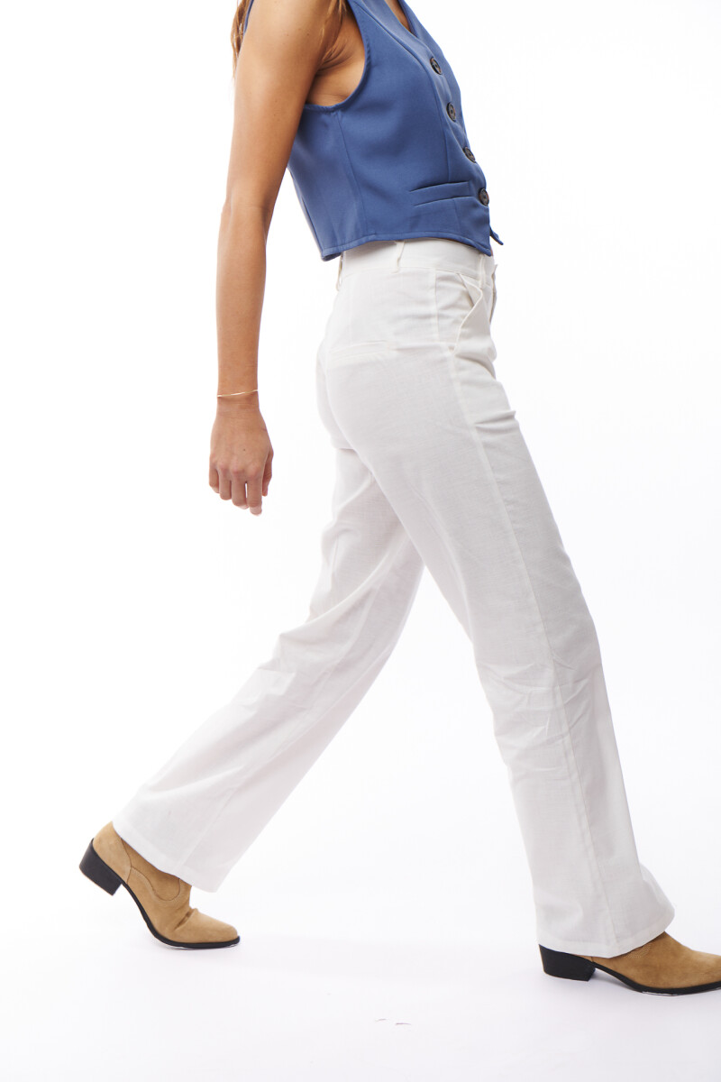 PANTALON AURELIA BLANCO