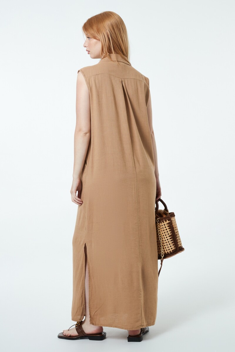 VESTIDO Camel