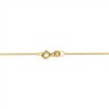 Cadena oro barbada fina-Oro bajo -Sin Piedra-CD8007 sinpiedra