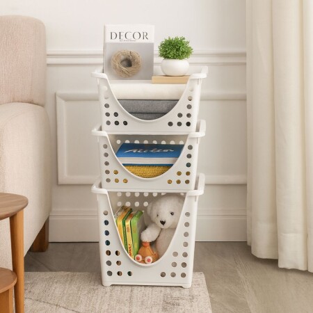 GUARDATODO ARQPLAST BLANCO 42X32X67CM GUARDATODO ARQPLAST BLANCO 42X32X67CM