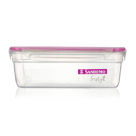 Pote con traba 2,5 Lts ROSADO