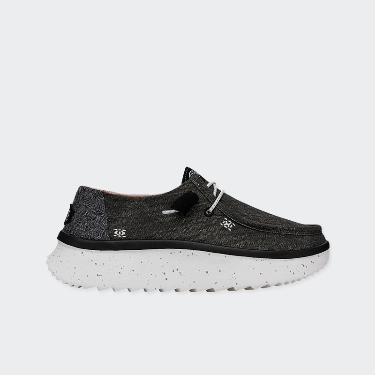 Calzado Hey Dude Wendy Peak Chambray - Negro 