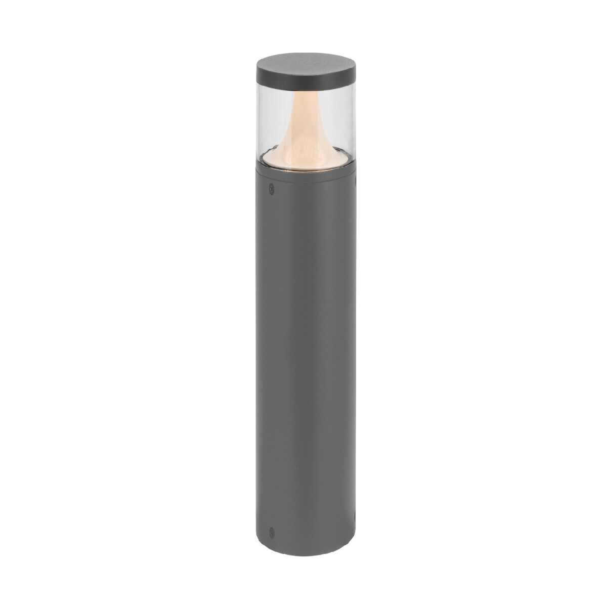 Luminaria Bolardo Exterior Kane 80 cm Gris Grafito 