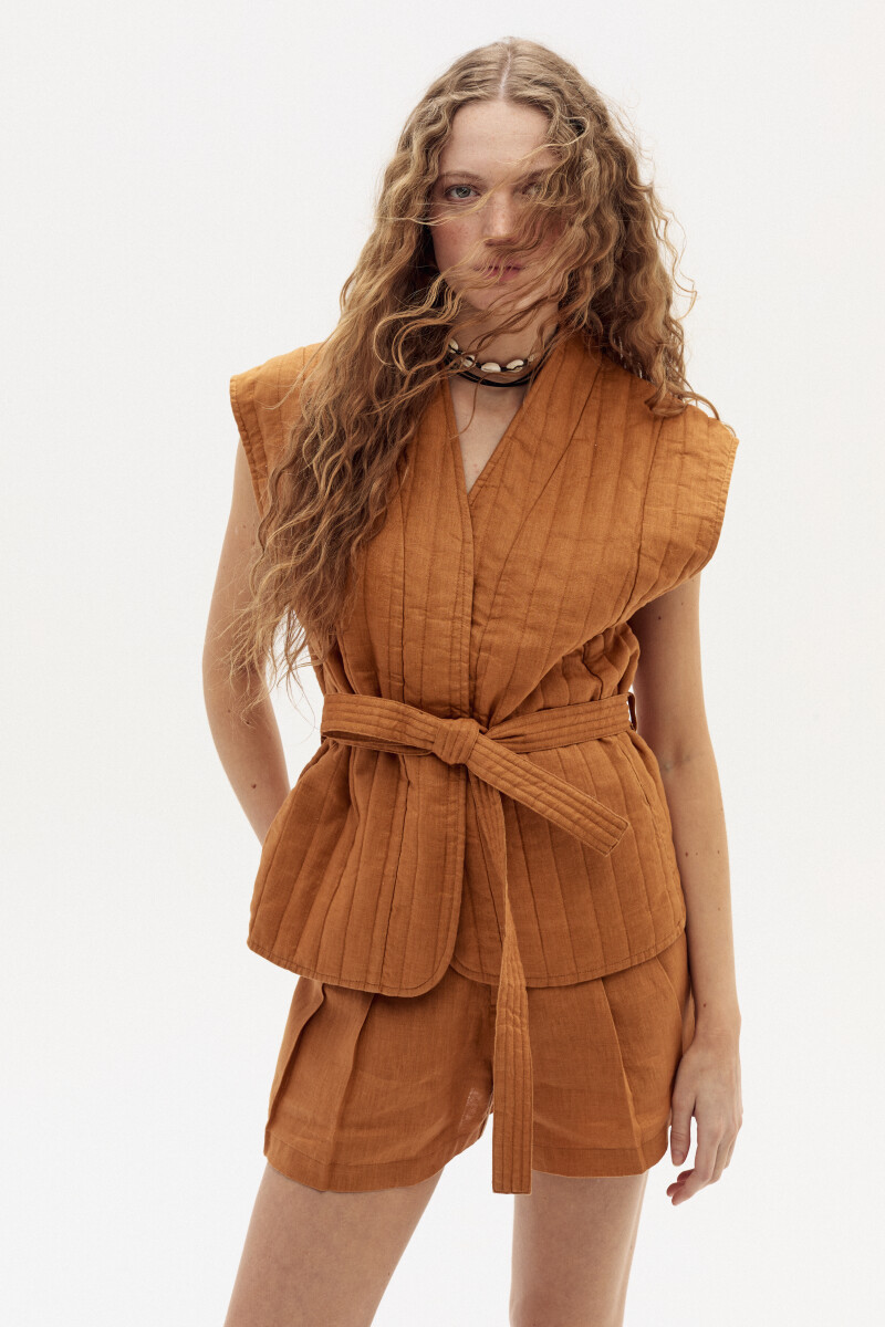 FRIDA SHORTS Caramelo