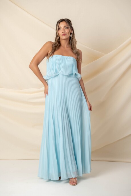 VESTIDO JEANNE Agua marina