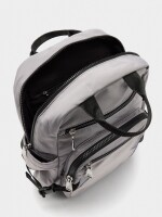 Mochila De Nylon Con Colgante crudo