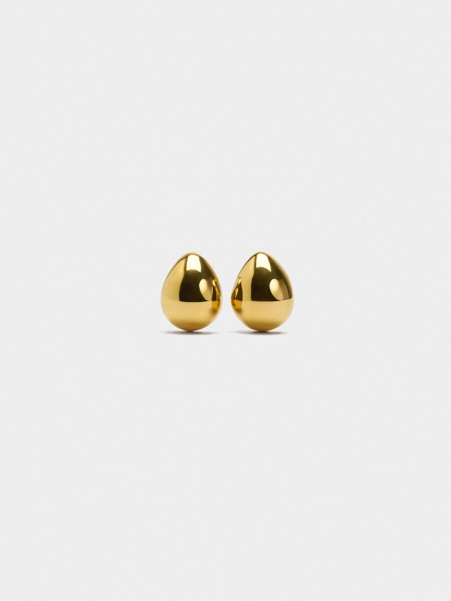 Pendientes Gota - Acero Inoxidable dorado