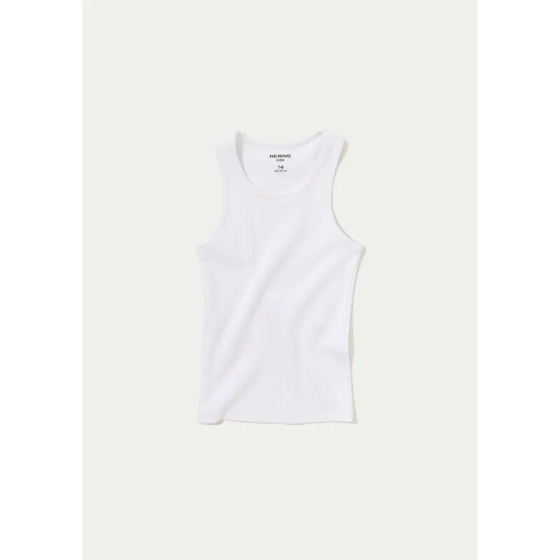 CAMISETA REGATA FEM BRANCO