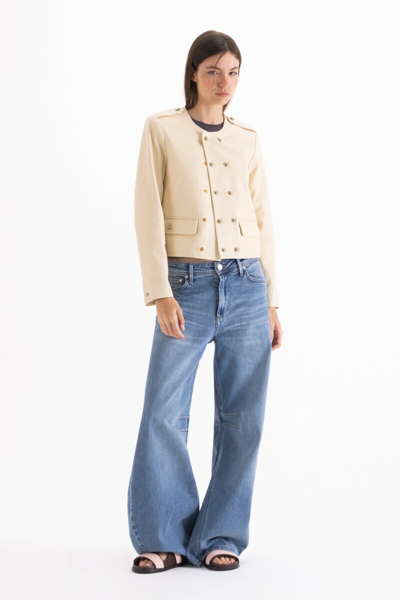 CHAQUETA NET Beige