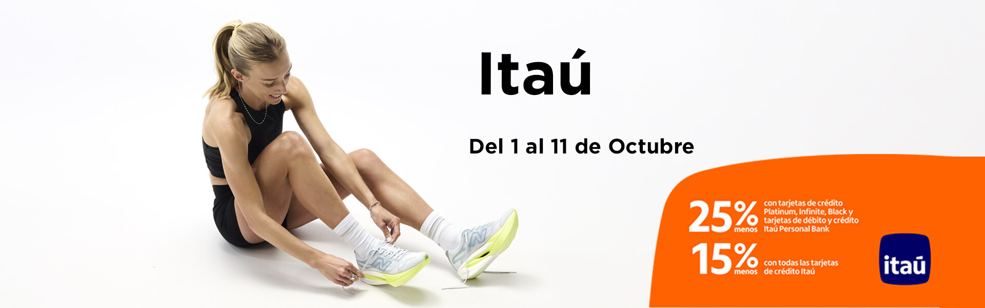 Itaú descuentos imperdibles en Sportmarket