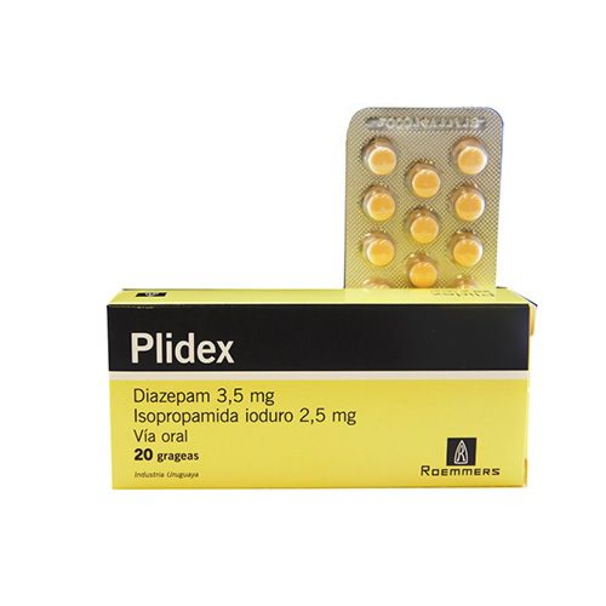 Plidex 20 Grageas 