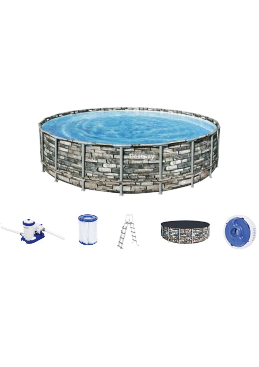 Piscina estructural 33240 litros. Bestway. 