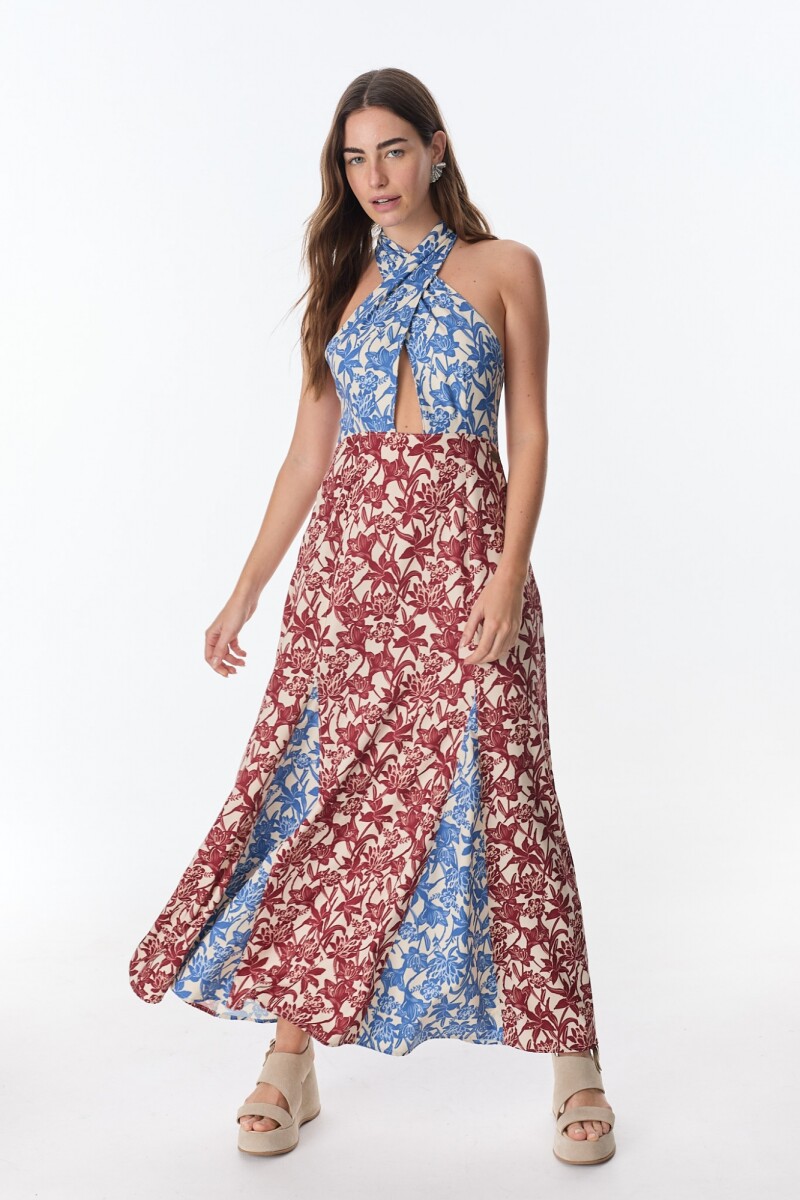 Vestido Lotus Estampa Flores