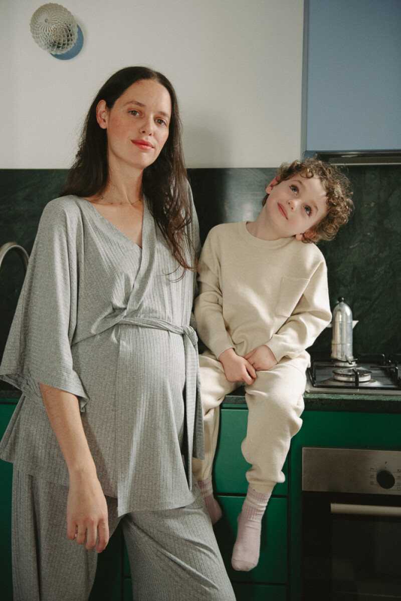 Set Camille - Gris Melange 