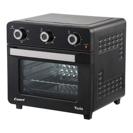 Horno eléctrico Cuori Vezio 20L tecnología Air Fryer Grill y convector Negro