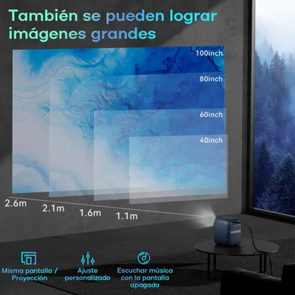 Proyector Wanbo New T2 Max PROYECTOR WANBO NEW T2 MAX