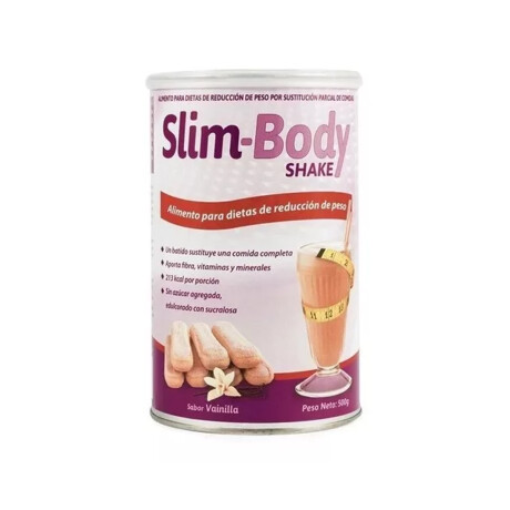 Slim Body Shake Batido Adelgazante 500g Vainilla