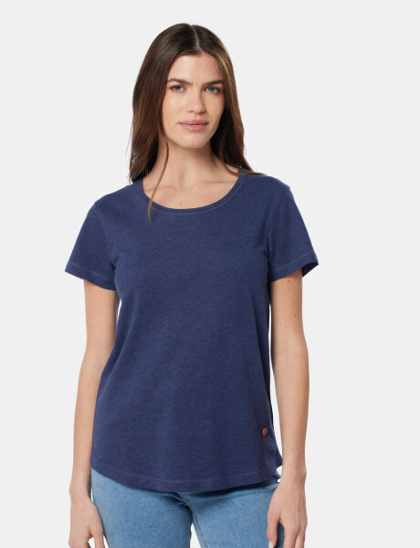 REMERA LISA Azul