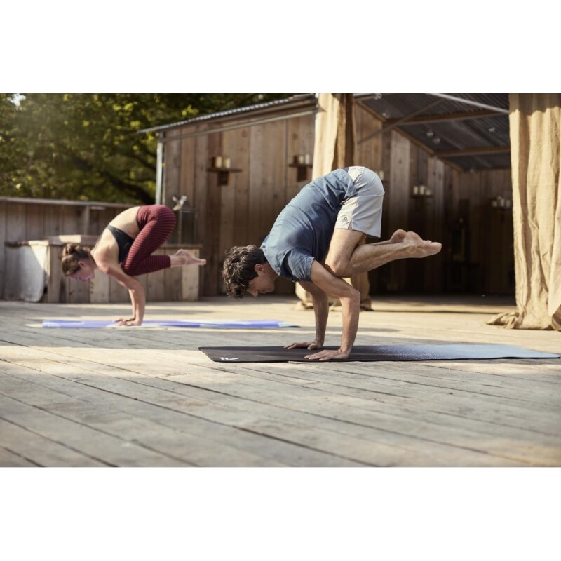 Colchoneta Yoga Mat 4mm Negra Reebok Negro