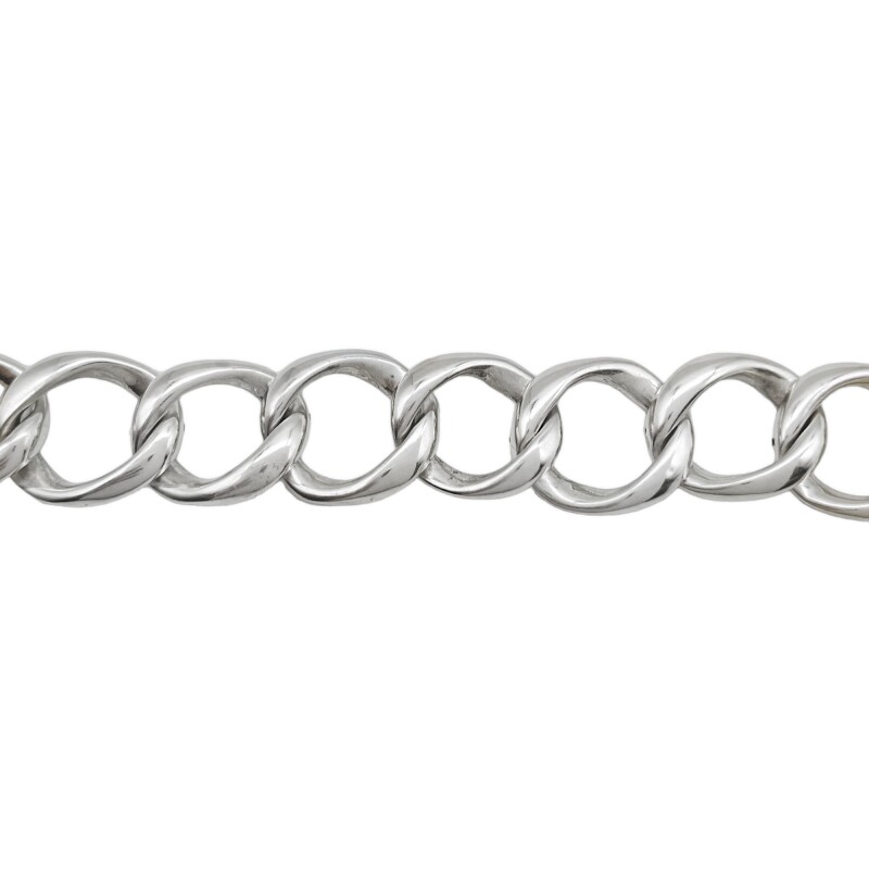 Pulsera Barbada-Plata 925 Inflada-Sin piedra-PU3032 sinpiedra