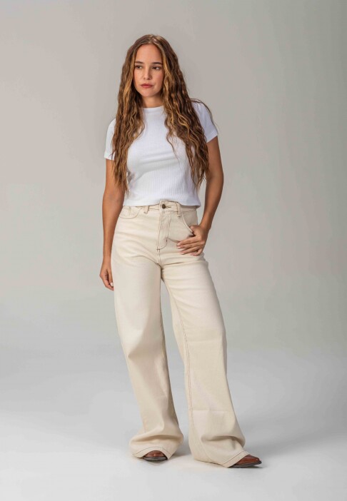 Jean Lau Beige