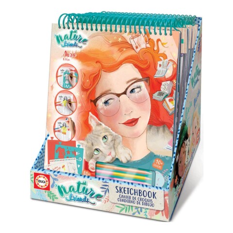Cuaderno De Dibujo Colorear Pintar Nature Friends Educa Cuaderno De Dibujo Colorear Pintar Nature Friends Educa